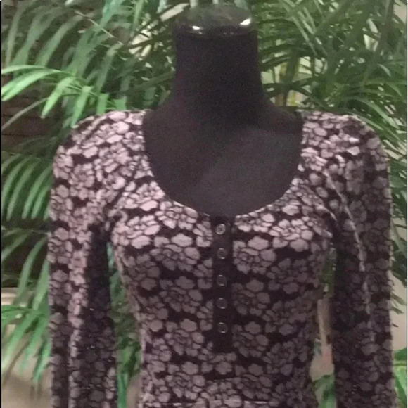 Free‎ People Black Comb top - Picture 2 of 8